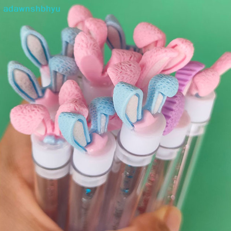 Mascara Chuốt Lông Mi / Lông Mày adawnshbhyu Thiết Kế Tay Cầm Hình Tai Thỏ Đính Pha Lê