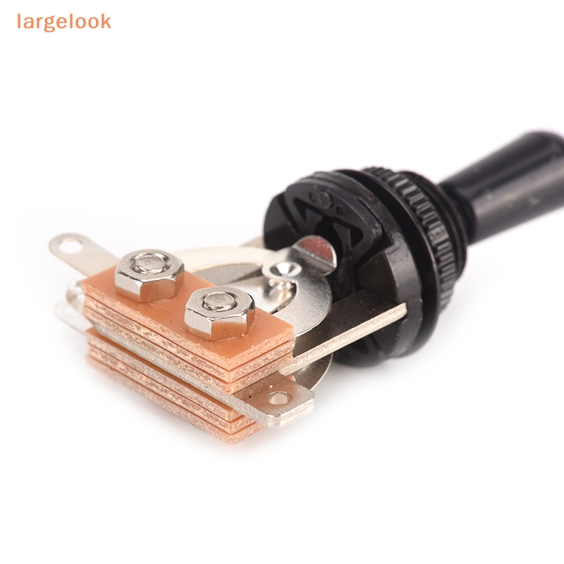 Công Tắc Chuyển Đổi 3 Chiều Cho Đàn Guitar Điện Kèm Núm Vặn Màu Đen