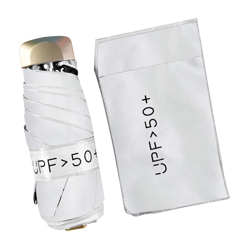 Dù Gấp Mini Siêu Nhẹ Chống Nắng / Mưa Tiện Dụng Cho Nữ