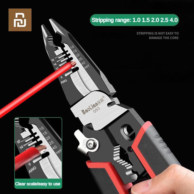 Kìm Cắt Dây Điện Đa Năng 9 Trong 1 Chất Lượng Cao