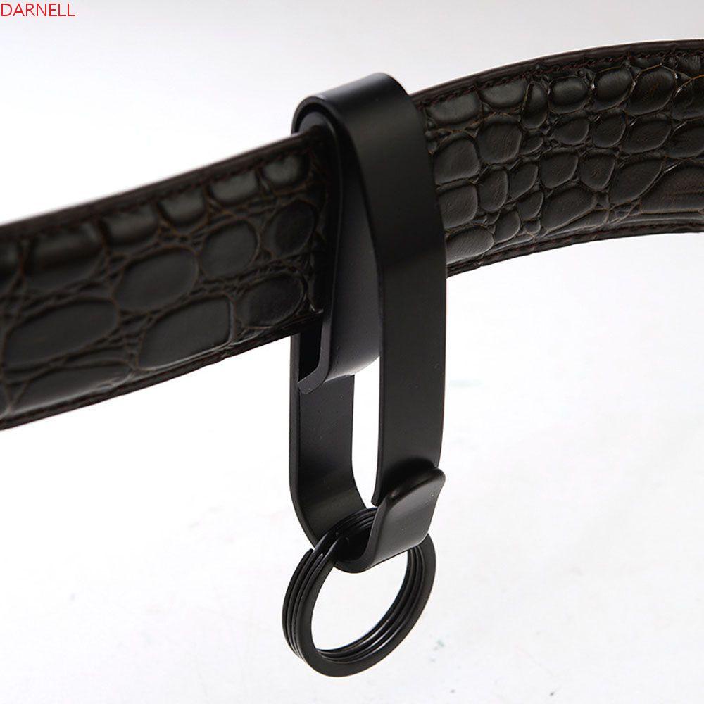 Móc Khóa Đeo Thắt Lưng Bằng Thép Không Gỉ Chống Thất Lạc Có Thể Tháo Rời