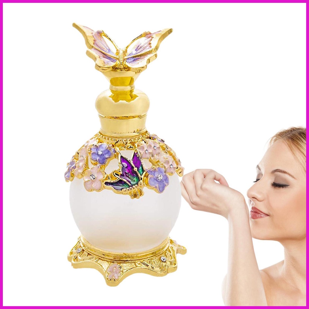 Bình Đựng Sữa Dưỡng Bằng Thủy Tinh Cổ Điển Dễ Thương Có Nắp Đậy Kín Tốt Cho Sưu Tầm