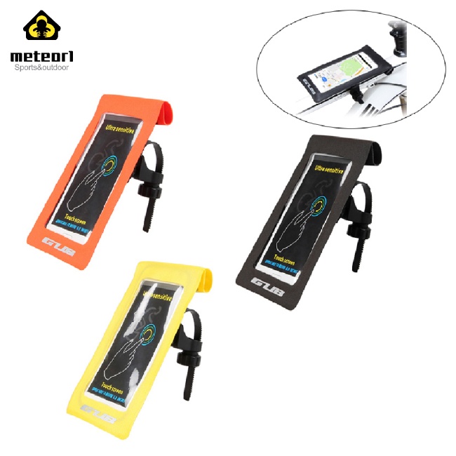 Túi Đựng Điện Thoại 6 inch GUB 919 Chống Thấm Nước Có Thể Chạm Màn Hình Cảm Ứng Gắn Khung Trước Xe Đạp Leo Núi
