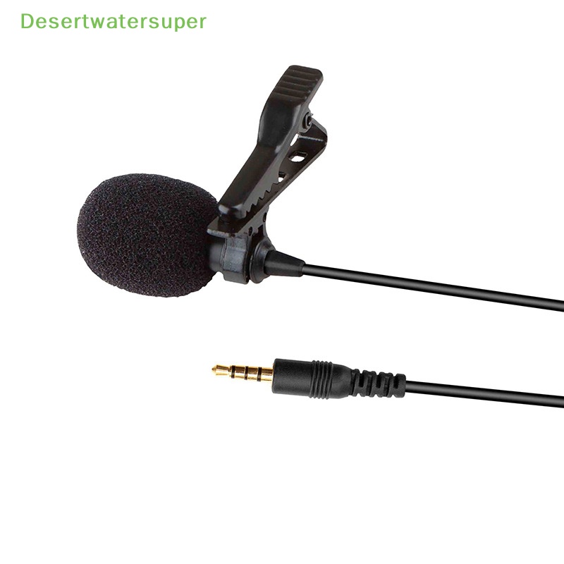 Micro Có Dây 1.5m Kẹp Áo Jack 3.5Mm Cho Điện Thoại