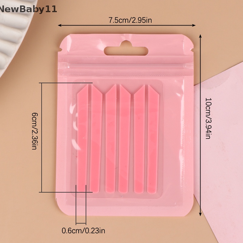 Bộ 3 Cặp Miếng Đệm Silicon Mềm Hỗ Trợ Uốn Cong Lông Mi