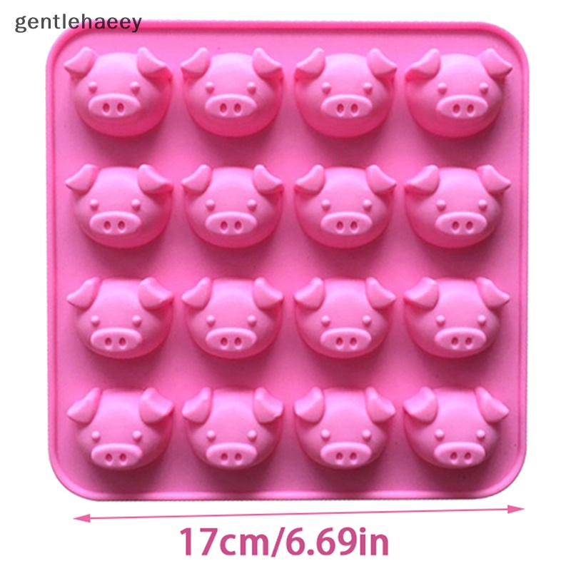 Khuôn Silicone Làm Bánh / Sô Cô La / Kẹo Ngọt Hình Heo Con Xinh Xắn