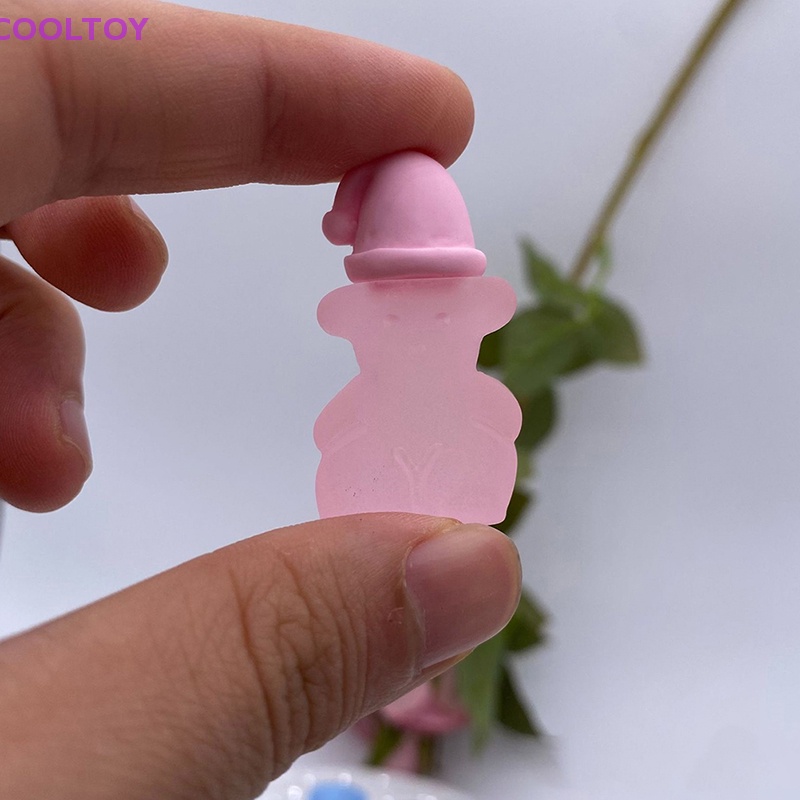 Cooltoy Set 2 Đồ trang trí Gấu Hoạt Hình Phát Sáng Trang Trí Tiểu Cảnh / Nhà Búp Bê