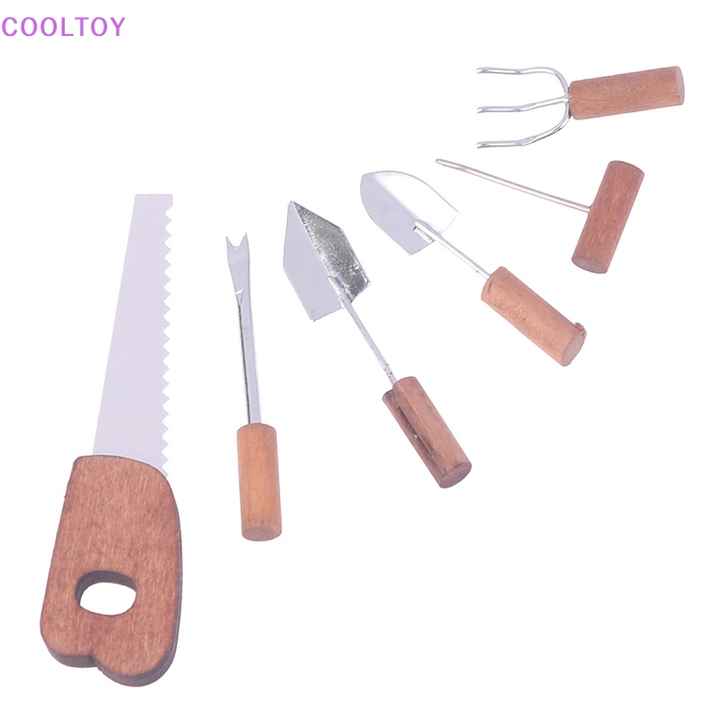 Cooltoy 1 Bộ Dụng Cụ Làm Vườn Mô Hình Xẻng Tam Giác Có Móc Sắc Bén Trang Trí Nhà Búp Bê Bán Chạy