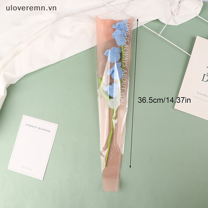 1 Bó Hoa Dệt Kim Thủ Công DIY Trang Trí Nhà Cửa