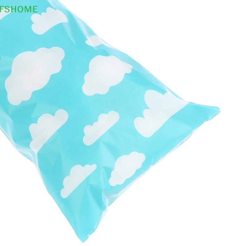 Set 50 Túi Đựng Bánh Quy Họa Tiết Bầu Trời Xanh Mới