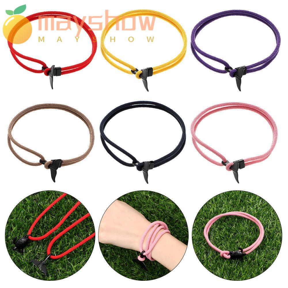 Vòng Đeo Tay Sinh Tồn Màu Đen Bằng Thép Không Gỉ