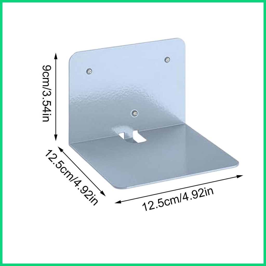 Kệ Sách Gắn Tường Bằng Kim Loại Vô Hình Tái Sử Dụng Tiện Lợi
