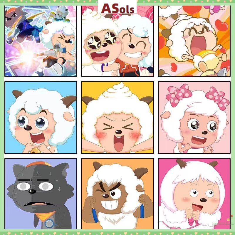 Bộ Tranh Đính Đá Tự Làm Hình Sói Độc Đáo