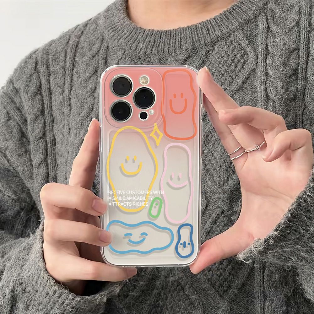 ✅Ốp Điện Thoại Mềm Chống Sốc Họa Tiết Graffiti Cho Iphone 13 11Max 78 12 14Pro 6In JHG7