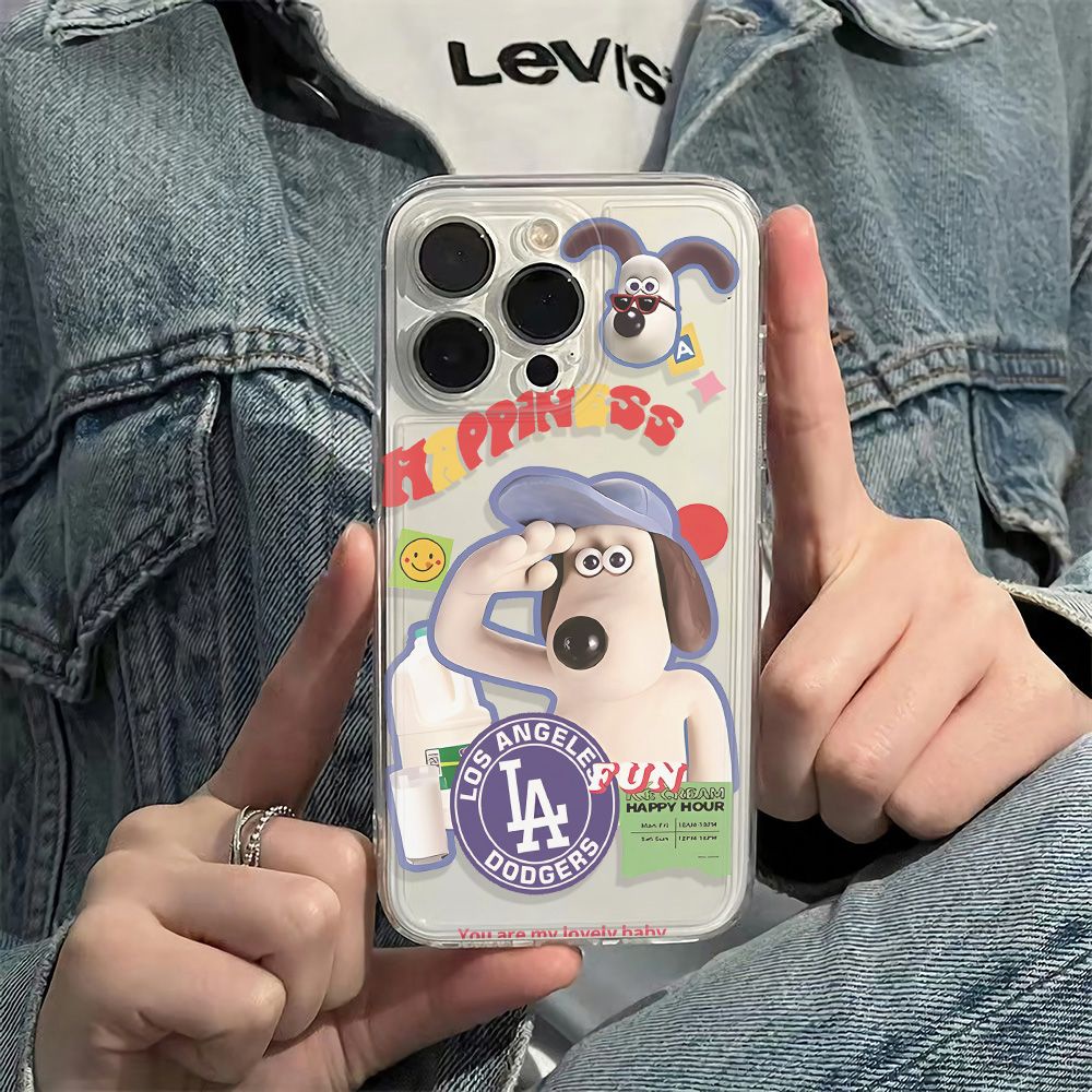 ✅Ốp Điện Thoại Dẻo Họa Tiết Chú Chó Dễ Thương Chống Sốc Cho iPhone12 11 HB0Q 7813 6In14Promax