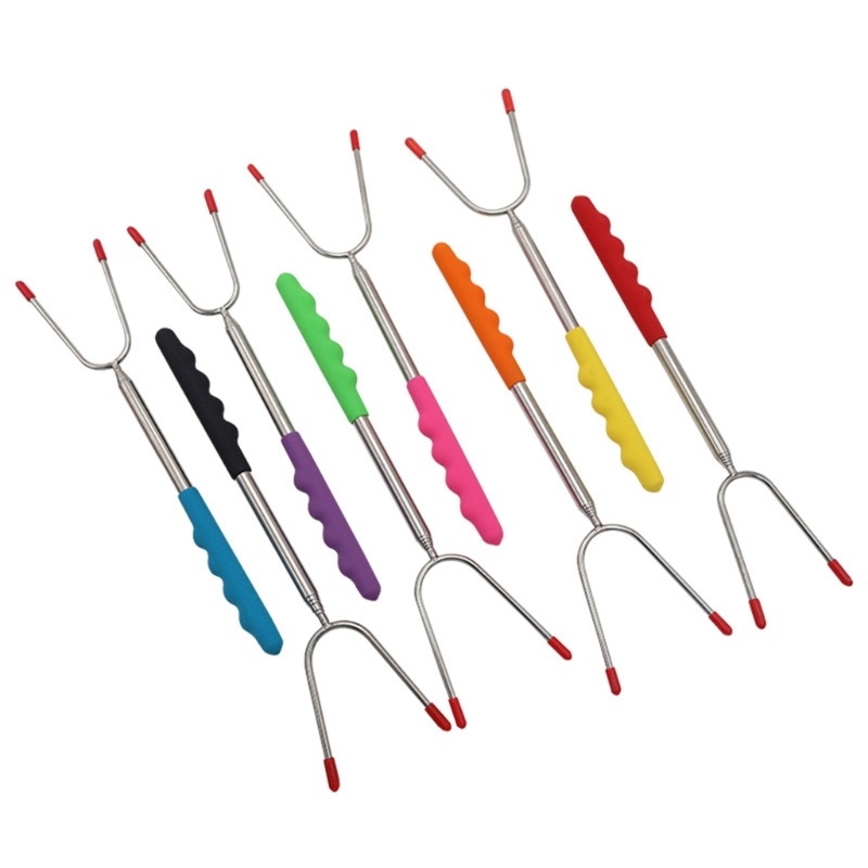 QQ Xiên Cắm Trại Bằng Thép Không Gỉ Tiện Dụng