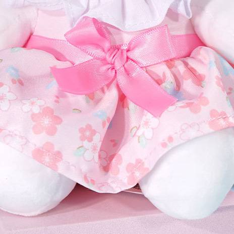 SANRIO Búp Bê Nhồi Bông Hình Hoa Đào Kuromi Melody Kitty Cinnamoroll Pochacco Dễ Thương Cho Bé Gái