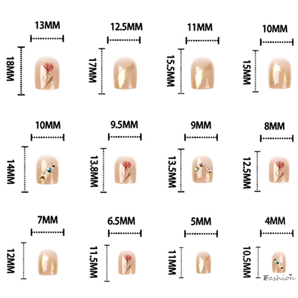 Đá Đính Trang Trí Móng Tay Nhiều Màu Sắc Chống Trầy Xước