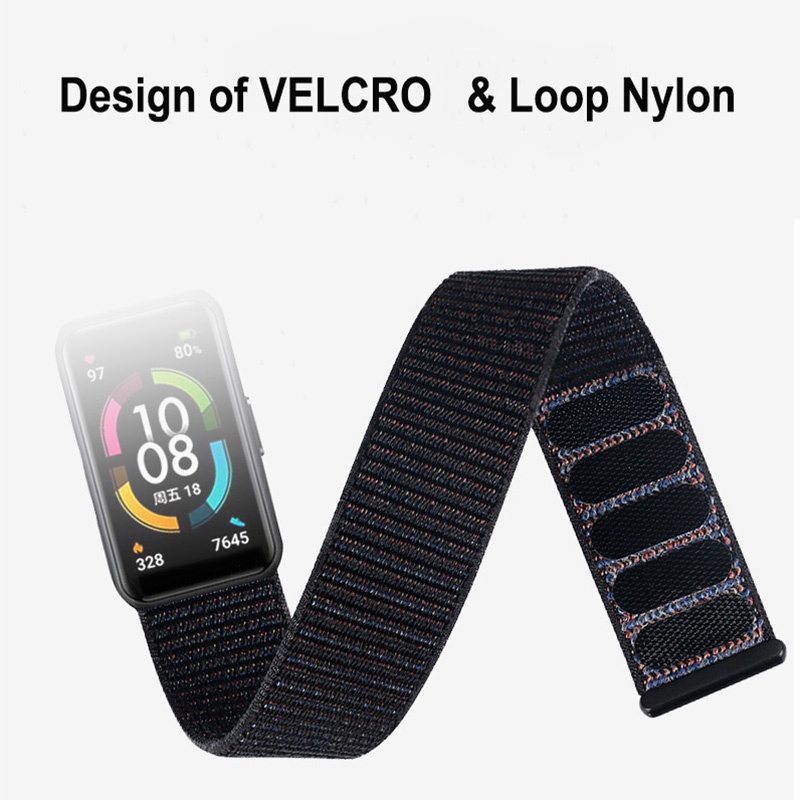 Dây Đeo Thay Thế Bằng Nylon Cho Đồng Hồ Thông Minh Huawei band 8