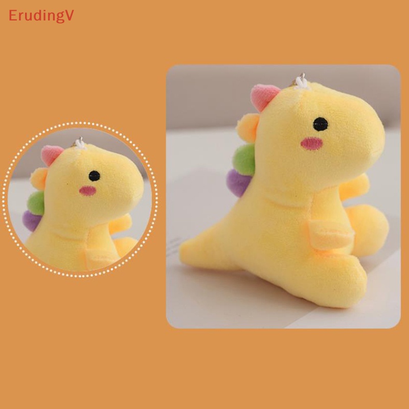 [ErudingV] 1 Móc Khóa Khủng Long Nhồi Bông Mềm Mại Đáng Yêu Thời Trang [Mới]