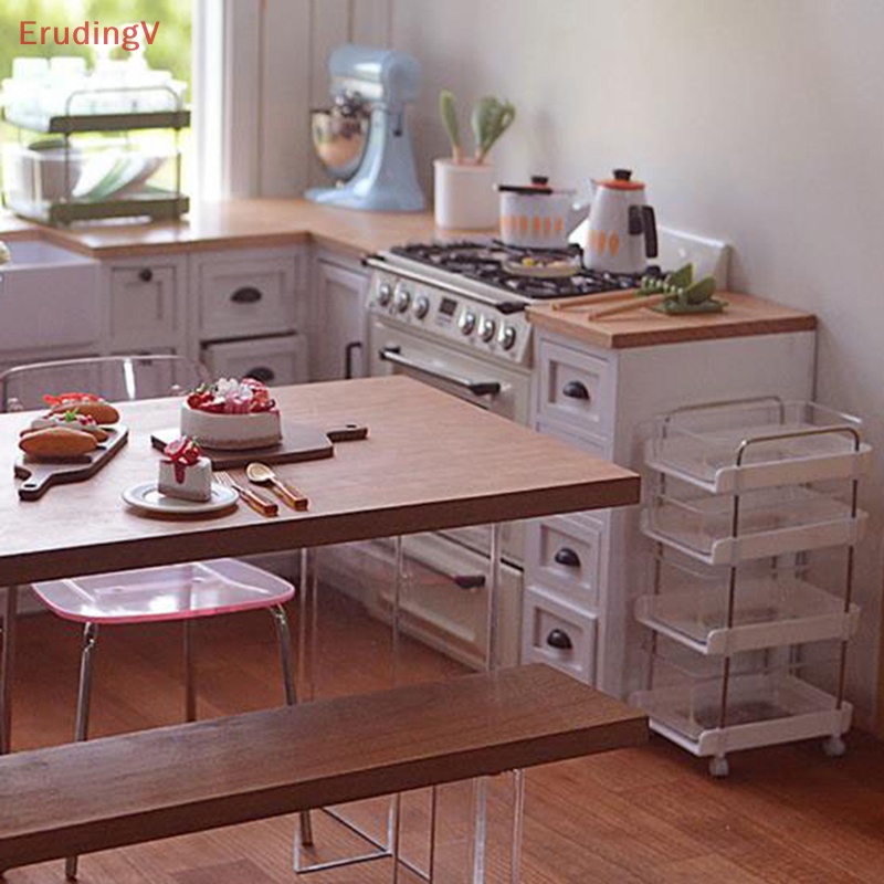 Kệ Để Sách / Đồ Nội Thất Xe Đẩy Em Bé Tỉ Lệ 1 / 6 Trang Trí Nhà Búp Bê