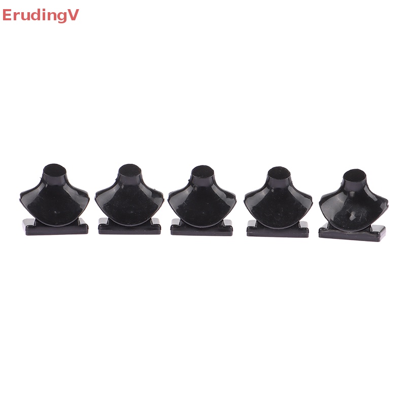 Bộ 5 Giá Đỡ Trưng Bày Trang Sức Màu Đen Dành Cho Nhà Búp Bê