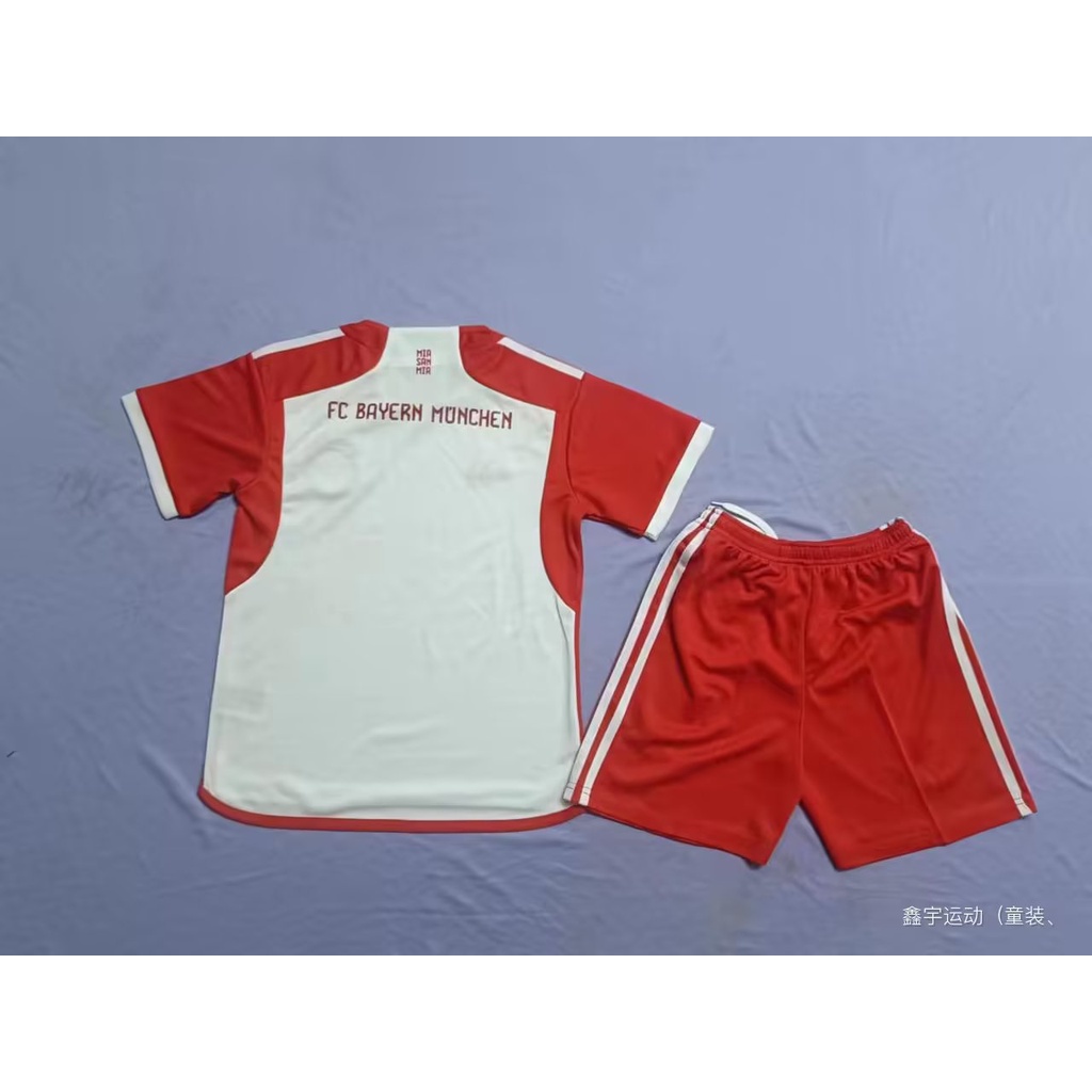 Bộ Quần Áo Thể Thao Bóng Đá Bayern Sân Nhà Chất Lượng Cao Dành Cho Trẻ 2324
