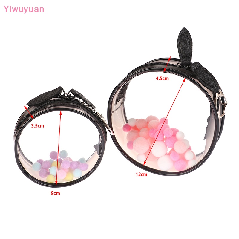 < Yiwuyuan > Hộp Đựng Búp Bê Bằng PVC Trong Suốt Chống Bụi Có Khóa Kéo Trưng Bày Bí Ẩn Mới