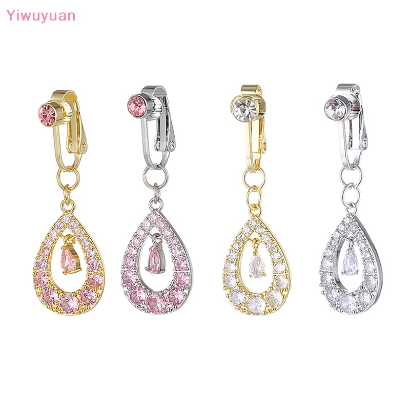 Khuyên Rốn Đính Đá Hình Trái Tim Thời Trang Mới Cho Nữ