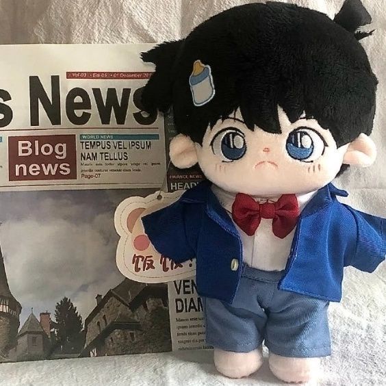 Trang Phục Hóa Trang Nhân Vật Hoạt Hình Thám Tử Conan 20cm