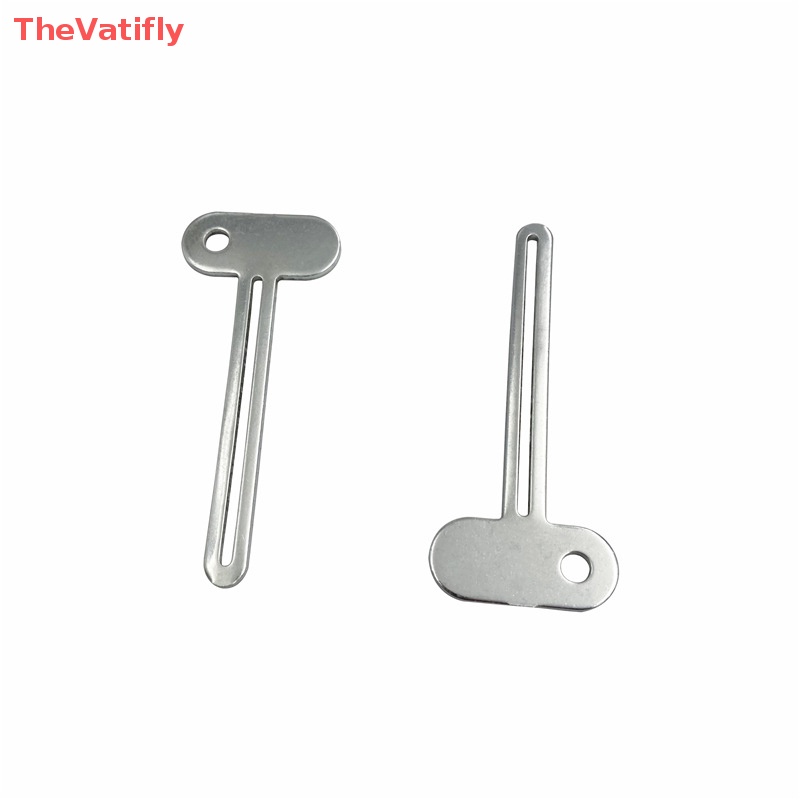 [Thevalifly] Ống Nặn Kem Đánh Răng Kim Loại Nhiều Màu Sắc Cho Phòng Tắm / Nhà Bếp