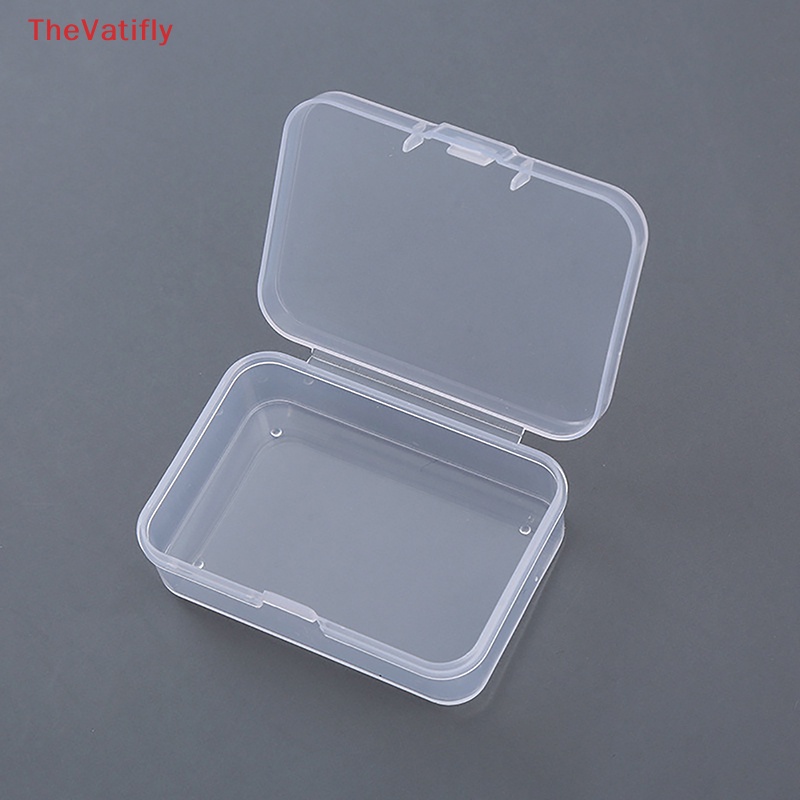 Bộ 2 Hộp Nhựa Trong Suốt Đựng Trang Sức / Mỹ Phẩm Tiện Dụng