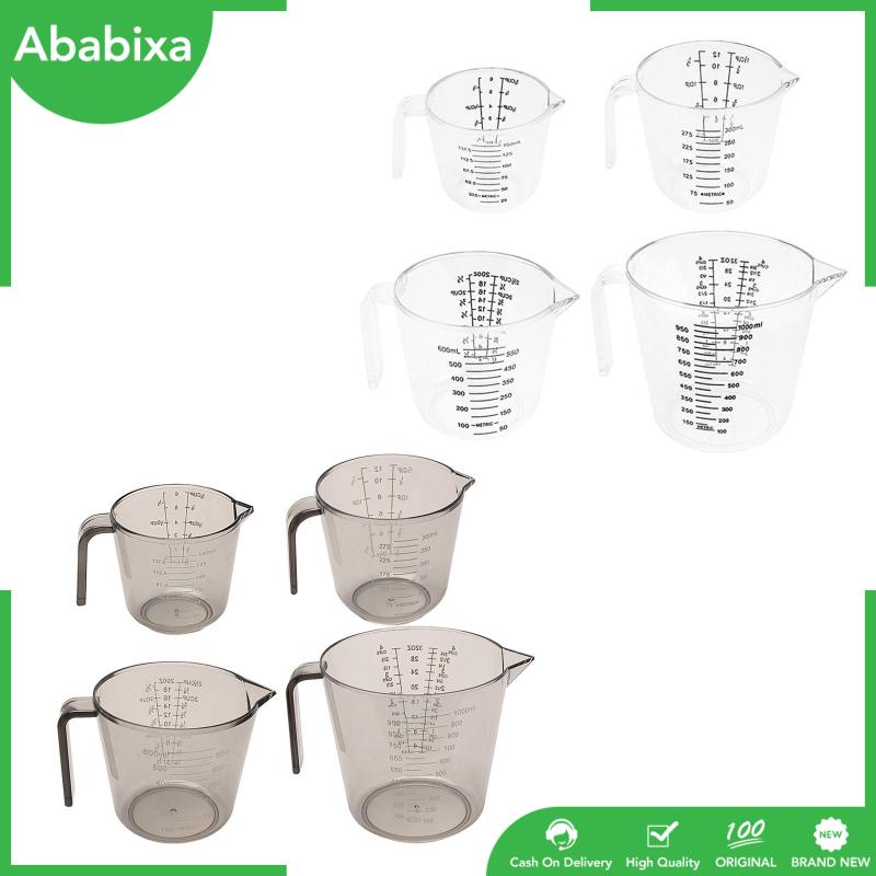 Set 4 Cốc Đong Cà Phê Có Tay Cầm Có Thể Tái Sử Dụng