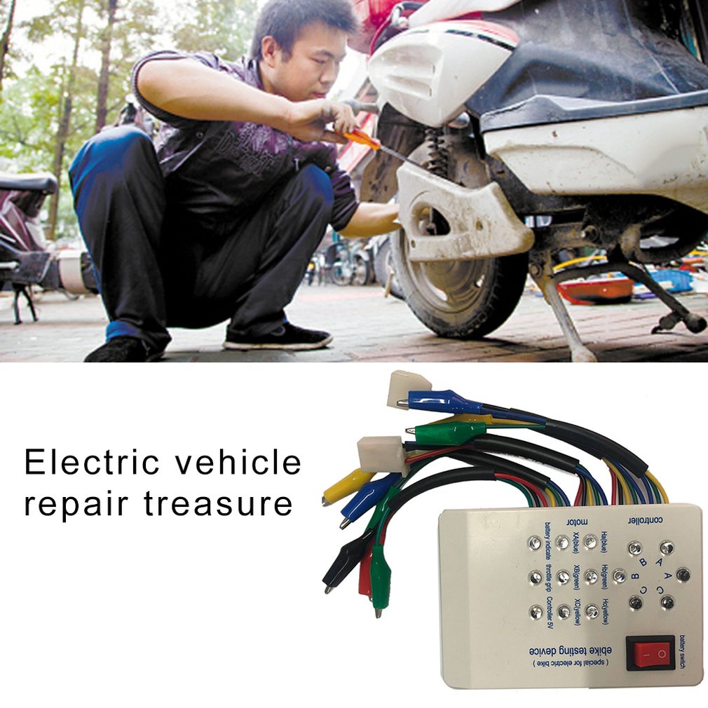 1Pc 24V/36V/48V/60V/72V Electro Car E-Bike Scooter Brushless Motor Controller Tester Electronic Module High Performance [Q/6]