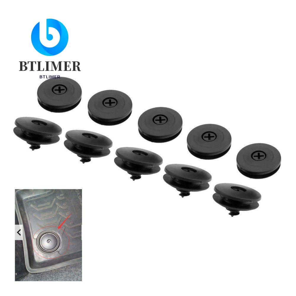 Bộ 10 Kẹp Cố Định Thảm Sàn Xe Hơi Chống Trượt Tiện Dụng