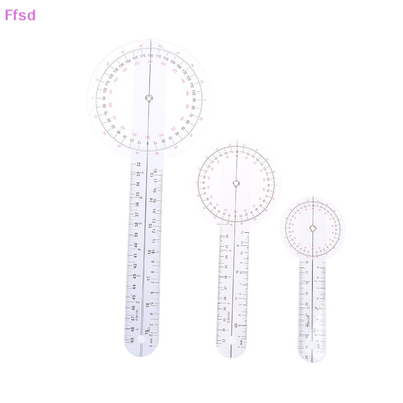1 Thước Đo Góc Quay Ngón Tay 12 / 8 / 6 Inch Chuyên Dụng