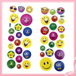 Sticker 3D DáN HìNh MặT CườI Cho Bé