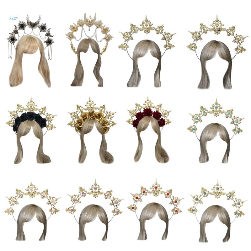 Băng Đô Hóa Trang Hình Thiên Thần Aureole Cho Nam Và Nữ