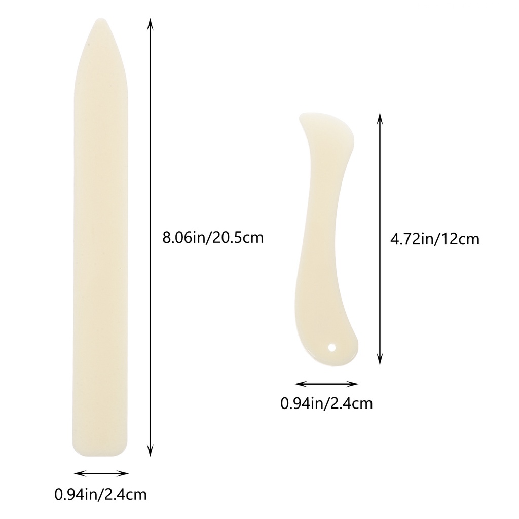 Set 8 Dụng Cụ Hỗ Trợ Mở Xương Giấy / Giấy Tờ Bằng Nhựa Tiện Dụng