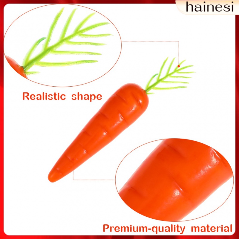 Miniature Ornaments Carrot Craft Accessories 25 Pcs