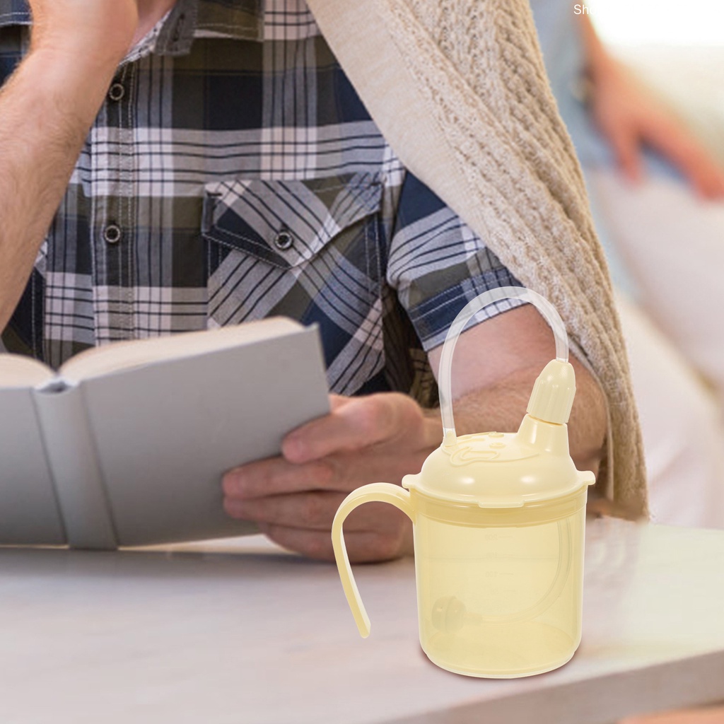 Cốc Uống Nước Chống Rò Rỉ Dành Cho Người Lớn Tuổi