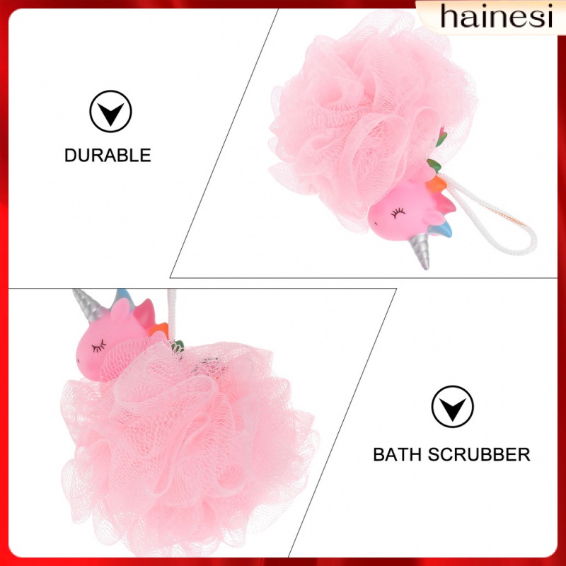 Set 2 Bông Tắm Kỳ Lân Dạng Lưới Dành Cho Nam Giới