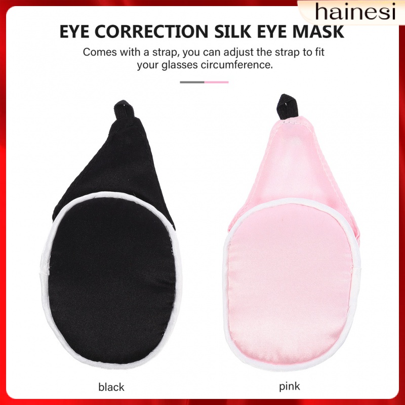 Set 2 Miếng Bịt Mắt Bằng Lụa Cho Người Lớn Và Trẻ Em