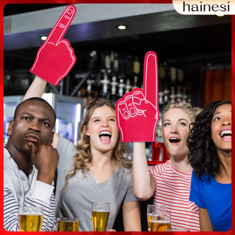 Set 3 Đệm Xốp Cao Bồi Bơm Hơi Đeo Ngón Tay Giảm Tiếng Ồn Dùng Trong Các Bữa Tiệc