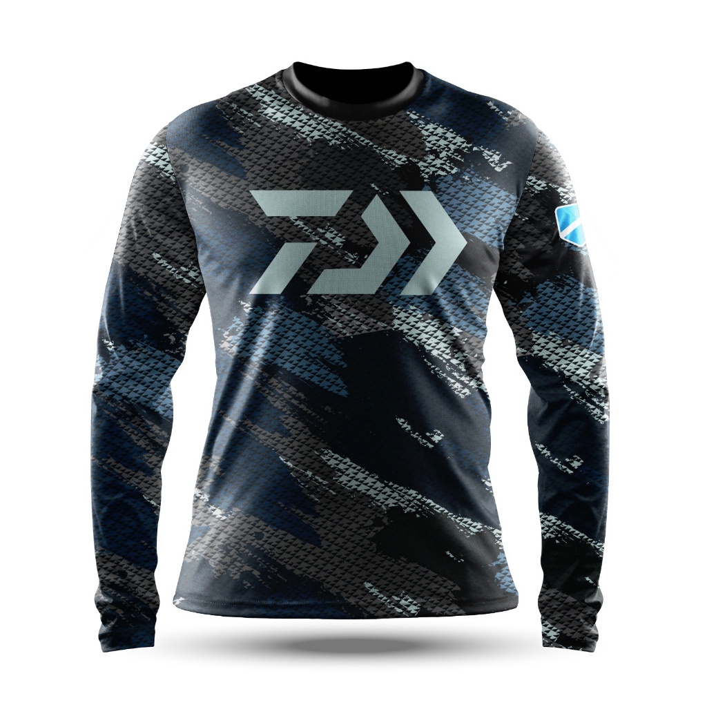 Cửa Hàng Câu Cá Cướp Biển Câu Cá | Baju PANCING DAIWA Phiên Bản Tự Nhiên | Áo Câu Cá DAIWA Phiên Bản Tự Nhiên Chất Lượng Cao