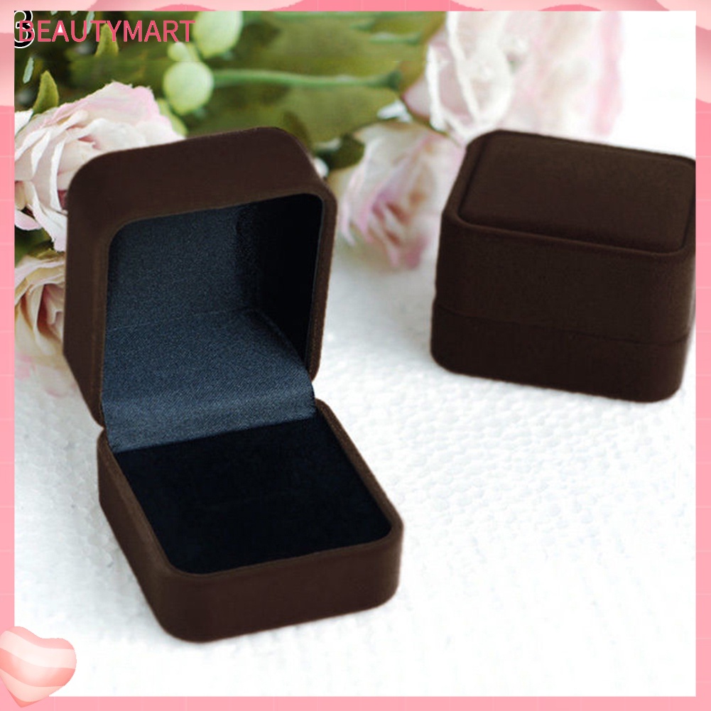 Hộp Đựng Trang Sức Hình Vuông Có Nắp Đậy Tiện Dụng