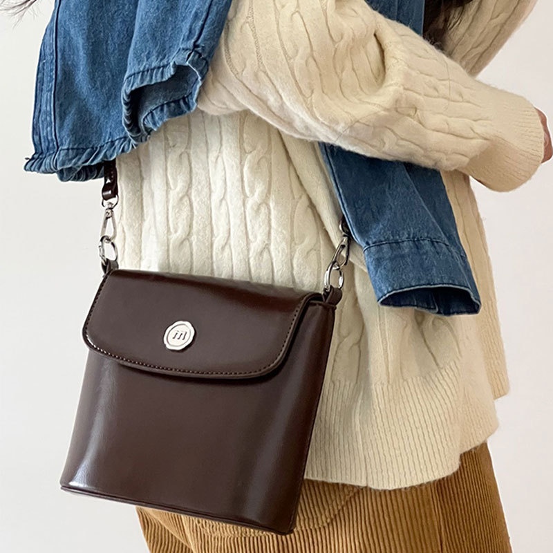 Túi Đeo Chéo Dáng Vuông Nhỏ Thời Trang Cao Cấp Trẻ Trung