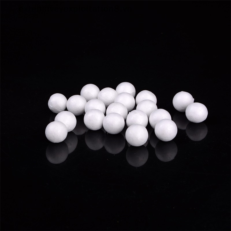 Set 20 Quả Bóng Xốp Polystyrene Styrofoam Kích Thước 10-40mm  Set 20 Quả Bóng Xốp Polystyrene Styrofoam Màu Trắng Dùng Làm Đồ Thủ Công DIY Vòng Tròn Polystyrene Fotyrene 20 Màu Trắng Bằng Polystyrene Fotyrene 20