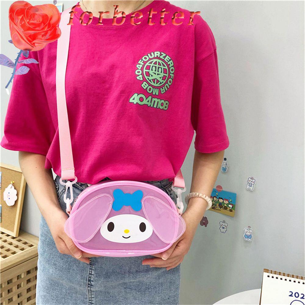 Túi Đeo Vai Đựng Điện Thoại Họa Tiết Hoạt Hình Phong Cách Hàn Quốc Cho Nữ