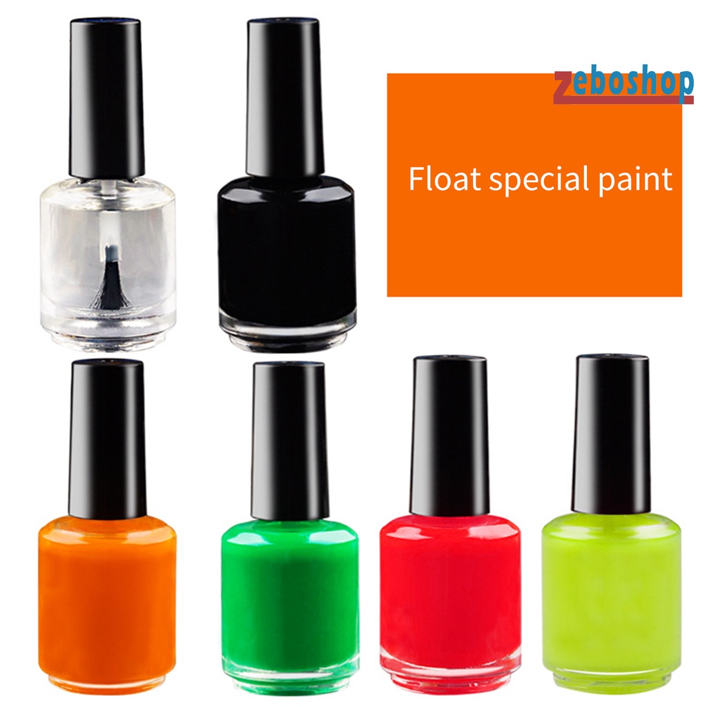 Zeboshop Sơn Nổi Nhiều Màu Sắc 15ml Độ Thanh Lọc Cao Tiện Dụng